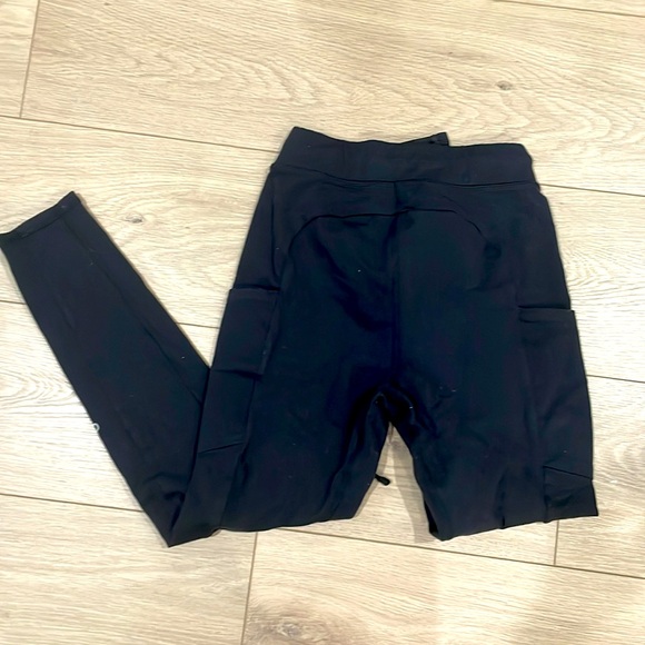 Alo 7/8 HIGH-WAIST CHECKPOINT LEGGING - BLACK × 1 - Picture 3 of 3
